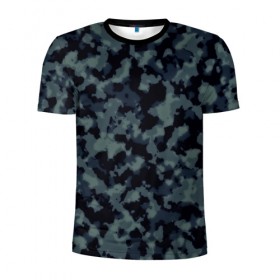 Мужская футболка 3D спортивная с принтом Военный камуфляж , 100% полиэстер с улучшенными характеристиками | приталенный силуэт, круглая горловина, широкие плечи, сужается к линии бедра | армия | милитари