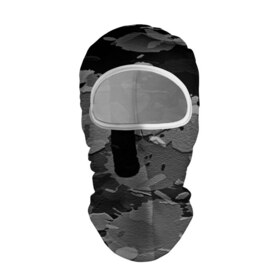Балаклава 3D с принтом Black&Gray , 100% полиэстер, ткань с особыми свойствами — Activecool | плотность 150–180 г/м2; хорошо тянется, но при этом сохраняет форму. Закрывает шею, вокруг отверстия для глаз кайма. Единый размер | 