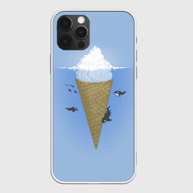 Чехол для iPhone 12 Pro Max с принтом Мороженое , Силикон |  | Тематика изображения на принте: food | ice cream | вкусно | еда | мороженое