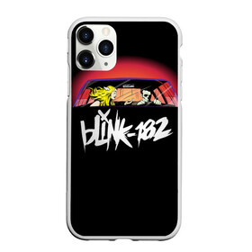 Чехол для iPhone 11 Pro Max матовый с принтом Blink-182 , Силикон |  | blink | california | pop | punk | rock | группа | калифорния | панк | рок