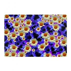 Магнитный плакат 3Х2 с принтом Цветочки , Полимерный материал с магнитным слоем | 6 деталей размером 9*9 см | flower | лето | поле | полевой цветок | фиолетовый | цветочки | цветы