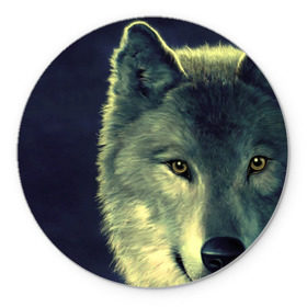 Коврик круглый с принтом Серый волк , резина и полиэстер | круглая форма, изображение наносится на всю лицевую часть | аука | бирюк | волк | волчара | волчица | волчок | глаза | животное | животные | зверь | зеленые | койот | млекопитающее | нос | санитар леса | серый | уши | фауна | фон | хищник | черный | шакал | шерсть