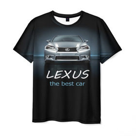 Мужская футболка 3D с принтом Lexus the best car , 100% полиэфир | прямой крой, круглый вырез горловины, длина до линии бедер | Тематика изображения на принте: auto | авто | автомобиль | водитель | гиперкар | лексус | машина | суперкар | тачка