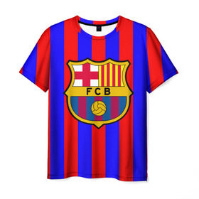 Мужская футболка 3D с принтом Браса лучшая команда! , 100% полиэфир | прямой крой, круглый вырез горловины, длина до линии бедер | barcelona | fc | fcb | барселона | испания | футбольный клуб