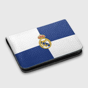 Картхолдер с принтом с принтом Real Madrid №1! , натуральная матовая кожа | размер 7,3 х 10 см; кардхолдер имеет 4 кармана для карт; | fc | fcb | lfp | real madrid | болельщикам | испания | испанская премьер лига | испанский | мадрид | реал | реал мадрид | футбольный клуб