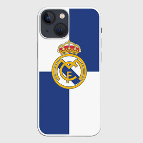 Чехол для iPhone 13 mini с принтом Real Madrid №1 ,  |  | fc | fcb | lfp | real madrid | болельщикам | испания | испанская премьер лига | испанский | мадрид | реал | реал мадрид | футбольный клуб