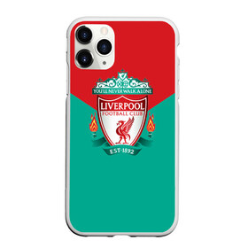 Чехол для iPhone 11 Pro матовый с принтом Ливерпуль №1! , Силикон |  | fc | footbal club | liverpool | ливерпуль | футбольный клуб