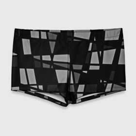 Мужские купальные плавки 3D с принтом Geometry figure , Полиэстер 85%, Спандекс 15% |  | бумага | геометрия | грани | изгиб | линии | полигоны | полосы | постель | серый | сочетания | текстура | треугольники | черный