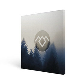 Холст квадратный с принтом Twin Peaks , 100% ПВХ |  | Тематика изображения на принте: twin peaks | лес | лора палмер | ночь | огонь | сова | сосны | твин пикс