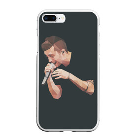 Чехол для iPhone 7Plus/8 Plus матовый с принтом Tyler Joseph , Силикон | Область печати: задняя сторона чехла, без боковых панелей | 21 pilots | tyler joseph | тайлер джозеф