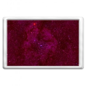Магнит 45*70 с принтом Розовые звёзды , Пластик | Размер: 78*52 мм; Размер печати: 70*45 | nebula | звезды | созвездие | туманность