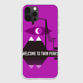 Чехол для iPhone 12 Pro Max с принтом Welcome , Силикон |  | 3d | tv series | twin peaks | сериал | твин пикс