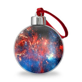 Ёлочный шар с принтом Млечный путь , Пластик | Диаметр: 77 мм | nebula | звезды | созвездие | туманность
