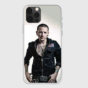 Чехол для iPhone 12 Pro Max с принтом Честер Беннингтон , Силикон |  | bennington | chester | linkin park | беннингтон | линкин парк | честер