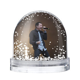 Снежный шар с принтом Linkin Park , Пластик | Изображение внутри шара печатается на глянцевой фотобумаге с двух сторон | bennington | chester | linkin park | беннингтон | линкин парк | честер