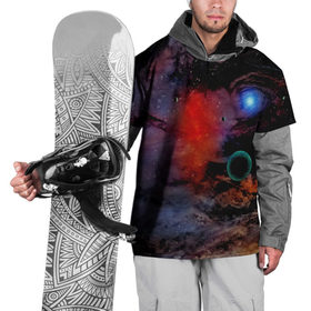 Накидка на куртку 3D с принтом Планеты галактики , 100% полиэстер |  | 
