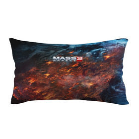 Подушка 3D антистресс с принтом Mass Effect , наволочка — 100% полиэстер, наполнитель — вспененный полистирол | состоит из подушки и наволочки на молнии | Тематика изображения на принте: n7 | shepard | галактика | жнец | космос | масс | нормандия | планета | шепард | эффект