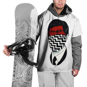 Накидка на куртку 3D с принтом Твин Пикс , 100% полиэстер |  | Тематика изображения на принте: twin peaks | дэвид линч | совы | твин пикс | чертовски хороший кофе