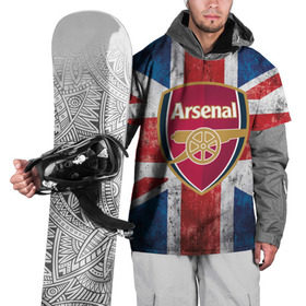 Накидка на куртку 3D с принтом Арсенал ФК , 100% полиэстер |  | arsenal | fc | арсенал | пушкари | футбольный клуб