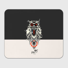 Коврик прямоугольный с принтом Owl , натуральный каучук | размер 230 х 185 мм; запечатка лицевой стороны | three days grace