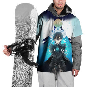 Накидка на куртку 3D с принтом Юдзио (&#12518,&#12540,&#12472,&#12458, Yjio)_1 , 100% полиэстер |  | Тематика изображения на принте: anime | sao | sword art online | аниме | асуна | кирито | мастер меча онлайн