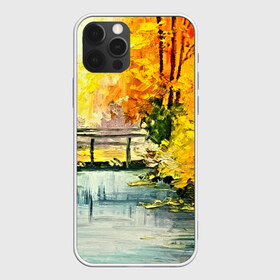 Чехол для iPhone 12 Pro Max с принтом Осень , Силикон |  | живопись | картина | пейзаж