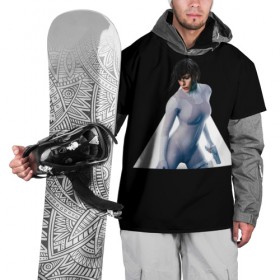 Накидка на куртку 3D с принтом Ghost In The Shell 14 , 100% полиэстер |  | Тематика изображения на принте: 