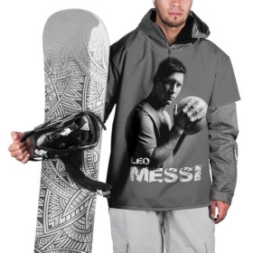 Накидка на куртку 3D с принтом Leo Messi , 100% полиэстер |  | Тематика изображения на принте: barcelona | spanish | аргентина | барселона | испания | лео | месси | мяч | футбол | футболист