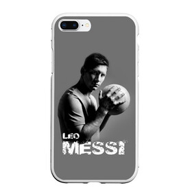 Чехол для iPhone 7Plus/8 Plus матовый с принтом Leo Messi , Силикон | Область печати: задняя сторона чехла, без боковых панелей | barcelona | spanish | аргентина | барселона | испания | лео | месси | мяч | футбол | футболист