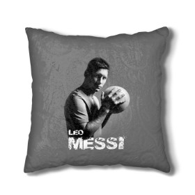 Подушка 3D с принтом Leo Messi , наволочка – 100% полиэстер, наполнитель – холлофайбер (легкий наполнитель, не вызывает аллергию). | состоит из подушки и наволочки. Наволочка на молнии, легко снимается для стирки | barcelona | spanish | аргентина | барселона | испания | лео | месси | мяч | футбол | футболист