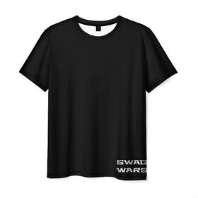 Мужская футболка 3D с принтом #SW1 , 100% полиэфир | прямой крой, круглый вырез горловины, длина до линии бедер | magic | swag | trap | wars