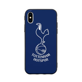Чехол для Apple iPhone X силиконовый матовый с принтом Tottenham hotspur , Силикон | Печать на задней стороне чехла, без боковой панели | football | англия | болельщик | игрок | лондон | премьер лига | тоттенхэм хотспур | фанат | футбол | футболист | шпоры