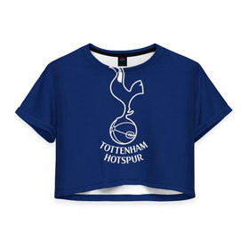 Женская футболка 3D укороченная с принтом Tottenham hotspur , 100% полиэстер | круглая горловина, длина футболки до линии талии, рукава с отворотами | football | англия | болельщик | игрок | лондон | премьер лига | тоттенхэм хотспур | фанат | футбол | футболист | шпоры