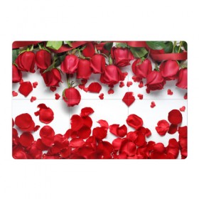 Магнитный плакат 3Х2 с принтом Сильные чуства , Полимерный материал с магнитным слоем | 6 деталей размером 9*9 см | желтый | красный | любовь | новинки | подарок | розы | сердце | текстура | тюльпаны | цветы