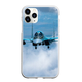 Чехол для iPhone 11 Pro матовый с принтом Су 34 , Силикон |  | самолет