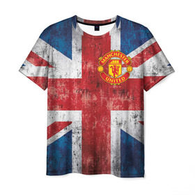 Мужская футболка 3D с принтом Красные дьяволы , 100% полиэфир | прямой крой, круглый вырез горловины, длина до линии бедер | 3d | british | manchester united | mu | new | англия | великобритания | игра | красные дьяволы | лондон | манчестер | манчестер юнайтед | мю | новые | популярные | прикольные | флаг британии | футбол