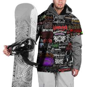 Накидка на куртку 3D с принтом Hard Rock , 100% полиэстер |  | Тематика изображения на принте: music | rock | rock and roll | музыка | рок