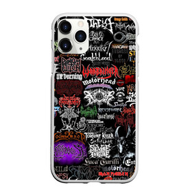 Чехол для iPhone 11 Pro Max матовый с принтом Hard Rock , Силикон |  | music | rock | rock and roll | музыка | рок