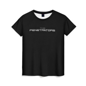 Женская футболка 3D с принтом The penetrators , 100% полиэфир ( синтетическое хлопкоподобное полотно) | прямой крой, круглый вырез горловины, длина до линии бедер | penetrators | the penetrators | пенетраторы