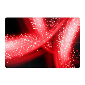 Магнитный плакат 3Х2 с принтом Звёздный шлейф , Полимерный материал с магнитным слоем | 6 деталей размером 9*9 см | абстракция | блеск | гламур | звёздочка | звёзды | красный | огни