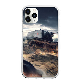 Чехол для iPhone 11 Pro матовый с принтом Танк , Силикон |  | 9 мая | день победы | оружие | советский танк | танк | танковые войска