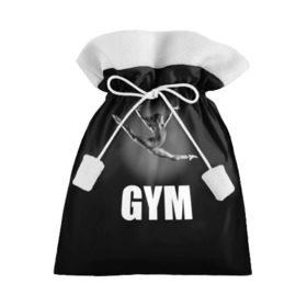 Подарочный 3D мешок с принтом Gym , 100% полиэстер | Размер: 29*39 см | girl | jump | sport | sportswoman | гимнастика | девушка | прыжок | спорт | спортсменка | фитнес