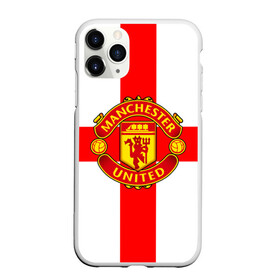 Чехол для iPhone 11 Pro Max матовый с принтом Manchester united , Силикон |  | 3д | fc | manchester united | mu | англия | британия | игра | канониры | красные дьяволы | лондон | манчестер | мю | флаг | флаг британии | футбол | эмблема