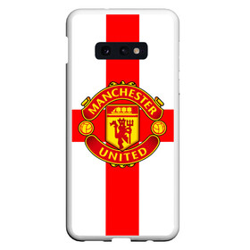 Чехол для Samsung S10E с принтом Manchester united , Силикон | Область печати: задняя сторона чехла, без боковых панелей | 3д | fc | manchester united | mu | англия | британия | игра | канониры | красные дьяволы | лондон | манчестер | мю | флаг | флаг британии | футбол | эмблема