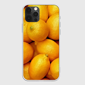 Чехол для iPhone 12 Pro Max с принтом Лимончики , Силикон |  | Тематика изображения на принте: 3d | витамин | еда | желтый | лето | лимон | много | пища | прикольные | сочные | фрукты | цитрус | яркие