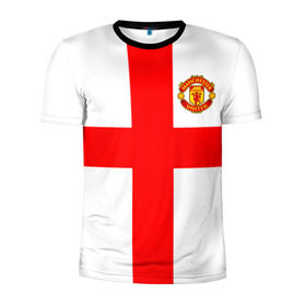 Мужская футболка 3D спортивная с принтом Manchester united , 100% полиэстер с улучшенными характеристиками | приталенный силуэт, круглая горловина, широкие плечи, сужается к линии бедра | 3d | 3д | fc | manchester united | mu | англия | британия | игра | канониры | красные дьяволы | лондон | манчестер | мю | флаг | флаг британии | футбол | эмблема