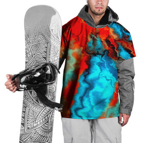 Накидка на куртку 3D с принтом Неоновые разводы , 100% полиэстер |  | 3d | абстракция | другие | краска | линии | оптические | полосы | прикольные | разводы | узоры | фрактал | цветные | яркие