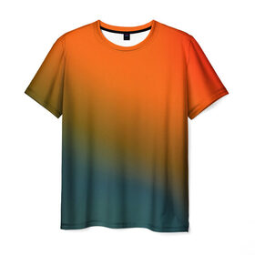 Мужская футболка 3D с принтом stains color , 100% полиэфир | прямой крой, круглый вырез горловины, длина до линии бедер | 