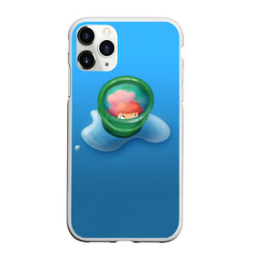 Чехол для iPhone 11 Pro матовый с принтом Bucket , Силикон |  | anime | ponyo | аниме | миядзаки | поньо | рыбка