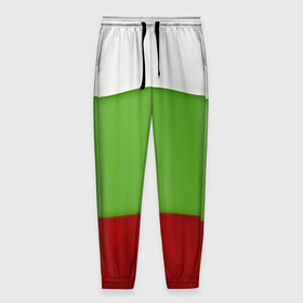 Мужские брюки 3D с принтом Болгария , 100% полиэстер | манжеты по низу, эластичный пояс регулируется шнурком, по бокам два кармана без застежек, внутренняя часть кармана из мелкой сетки | bulgaria | flag | болгария | республика болгария | текстура | флаг